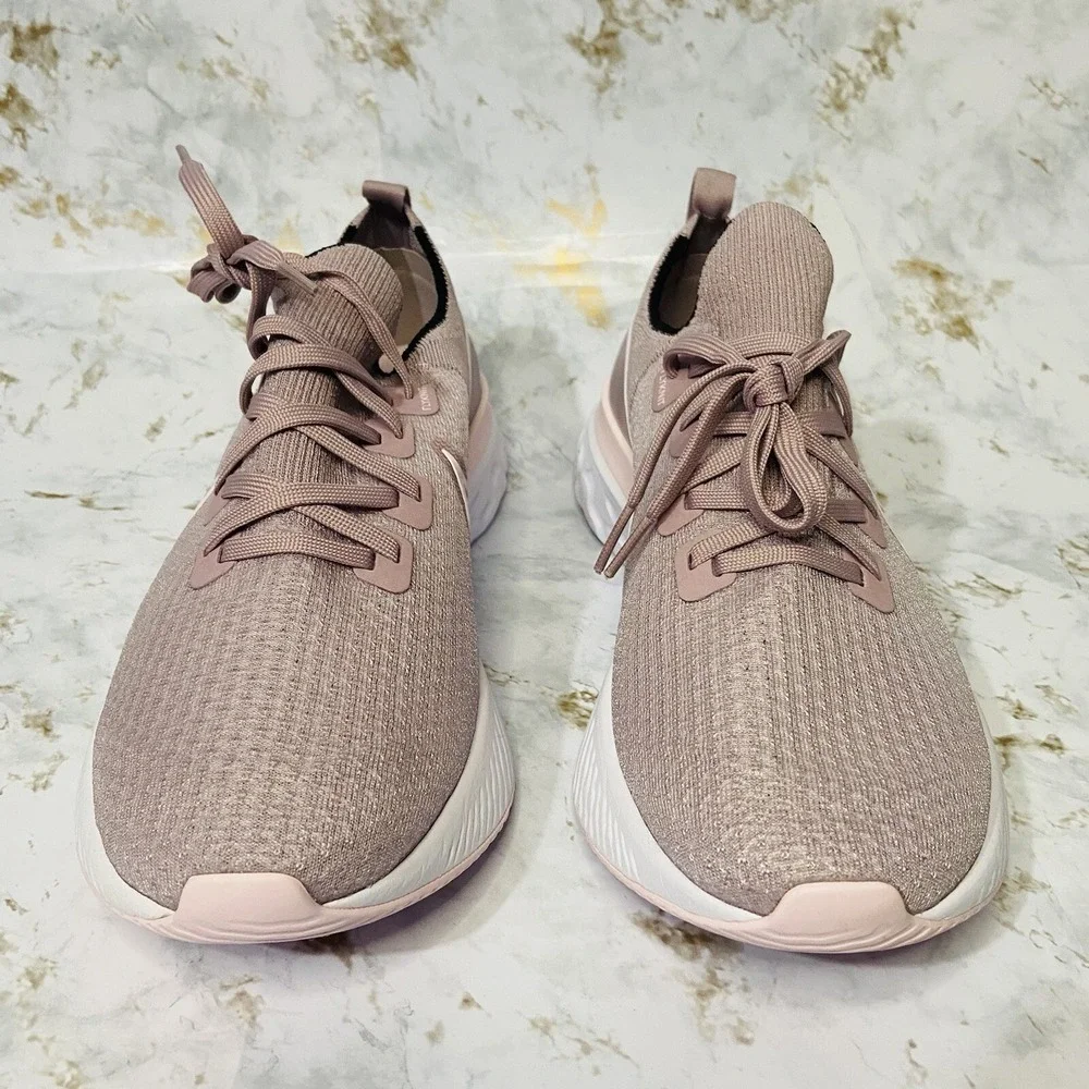 Nike React Infinity Run Flyknit Running Shoes NEW Pink Women's Size 12